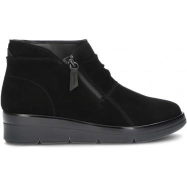 CLARKS SHAYLIN UP ANKLE BOOTS BLACK