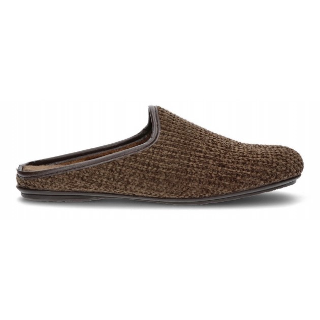 HOUSE SLIPPERS VULLADI CHINILLA MARRON