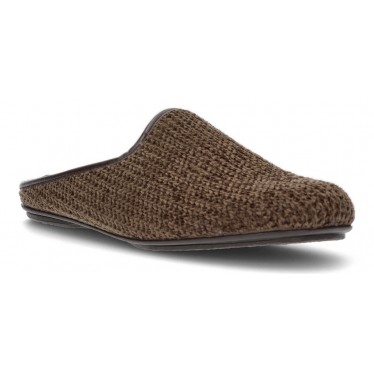 HOUSE SLIPPERS VULLADI CHINILLA MARRON