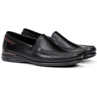 FLUCHOS 8682 TORNADO ORION MOCCASIN MAN NEGRO