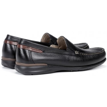 FLUCHOS 8682 TORNADO ORION MOCCASIN MAN NEGRO