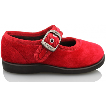 VULLADI VELVET SNEAKERS 1210 ROJO