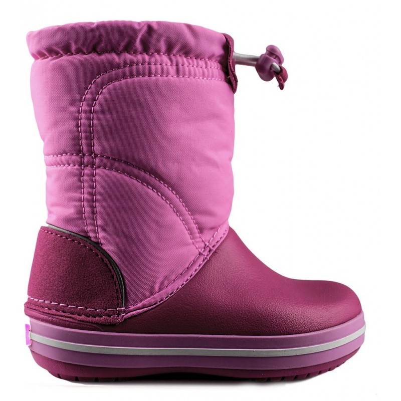 CROCBAND LODGEPOINT BOOT KIDS ROSA