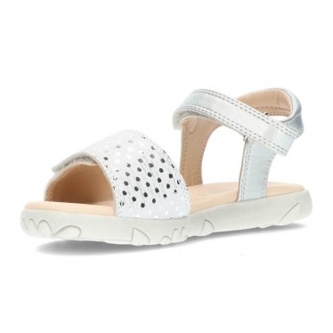 SANDAL GEOX HAITI J028ZA SILVER