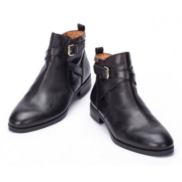 PIKOLINOS ROYAL W4D-8614 ANKLE BOOTS BLACK