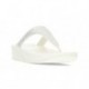 LULU CRYSTAL EMBELLISHED FITFLOP SANDALS CREAM