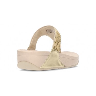 LULU CRYSTAL EMBELLISHED FITFLOP SANDALS PLATINO
