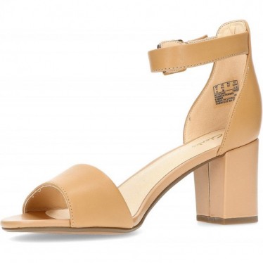CLARKS DEVAMAE SANDALS CAMEL
