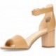 CLARKS DEVAMAE SANDALS CAMEL