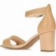 CLARKS DEVAMAE SANDALS CAMEL