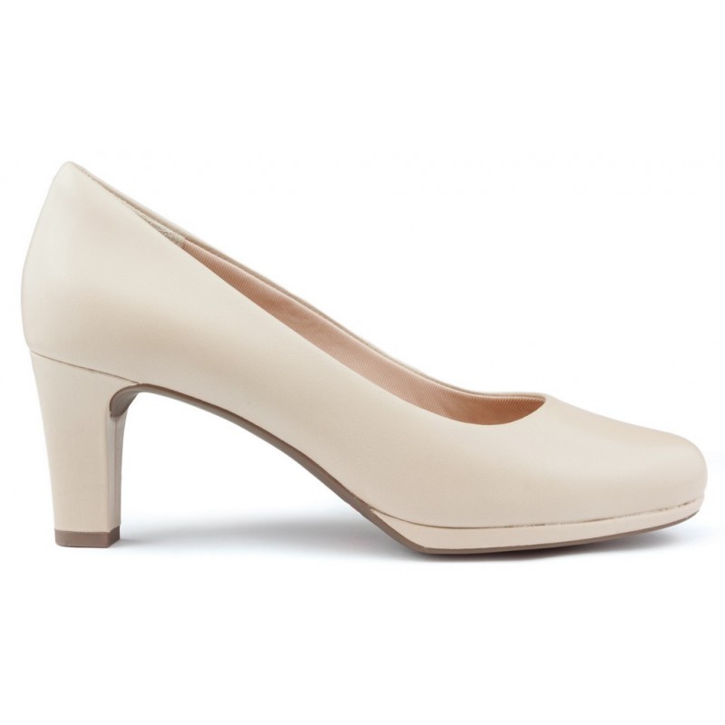 Shoes ROCKPORT TOTAL MOTION LEAH PUMP BEIGE