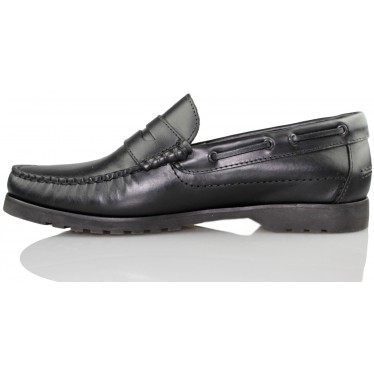 TROTTERS CASTELLANO MOCASIN HOMBRE  NEGRO