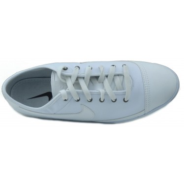 NIKE FLASH PIEL M  BLANCO