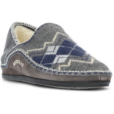 NORDIKAS CLASSIC CAB 3002 SLIPPERS GRIS