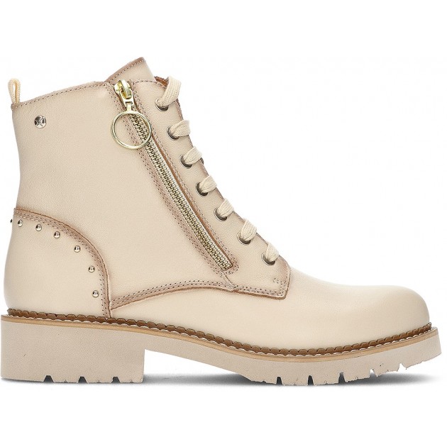 PIKOLINOS VICAR ANKLE BOOTS W0V-8610C1 MARFIL