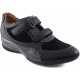 GEOX women sports velcro piton  NEGRO