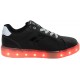 GEOX KOMMODOR ZAPATILLA LUCES SYNT  NEGRO