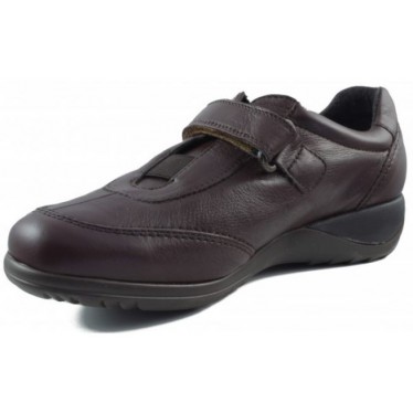 CALLAGHAN comfortable shoe Velcro  MARRON