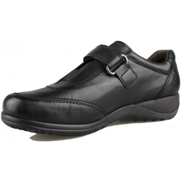 CALLAGHAN comfortable shoe Velcro  NEGRO