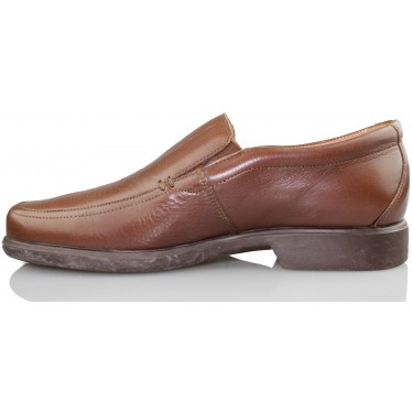 TROTTERS comfortable moccasin man  MARRON
