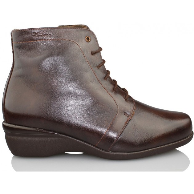 DO NOT USE - DTORRES OTTAWA B4 LACES W ANKLE BOOTS  MARRON