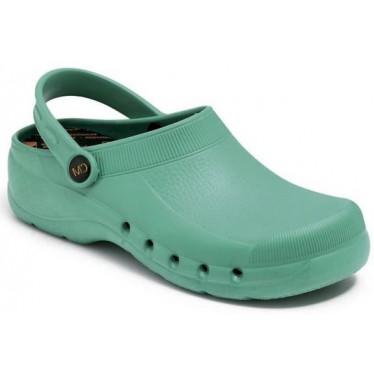 CALZAMEDI unisex clog comfortable anatomical pvc  VERDE