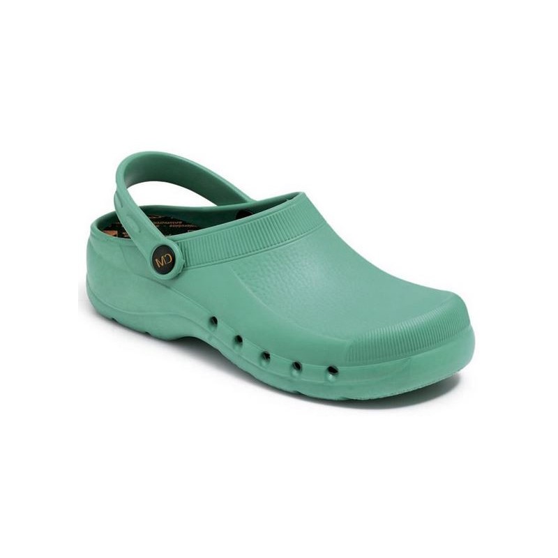 CALZAMEDI unisex clog comfortable anatomical pvc  VERDE