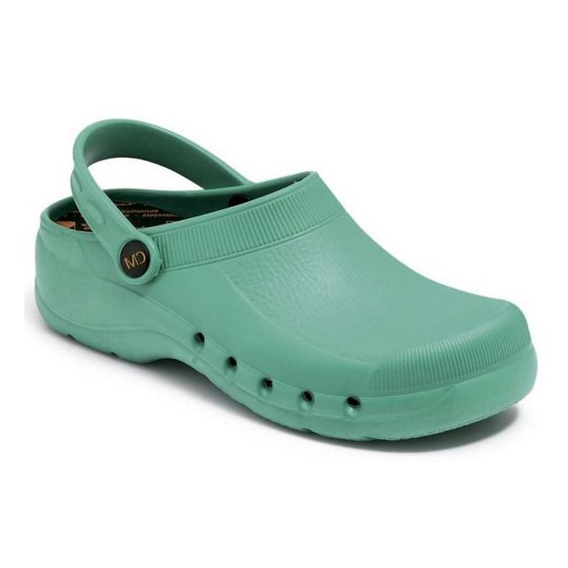 CALZAMEDI unisex clog comfortable anatomical pvc  VERDE