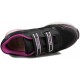 GEOX shoes double Velcro sports girl  NEGRO