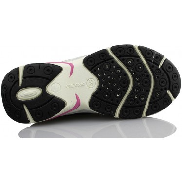 GEOX shoes double Velcro sports girl  NEGRO