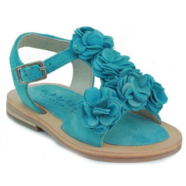OCA LOCA baby sandal flowers CELESTE