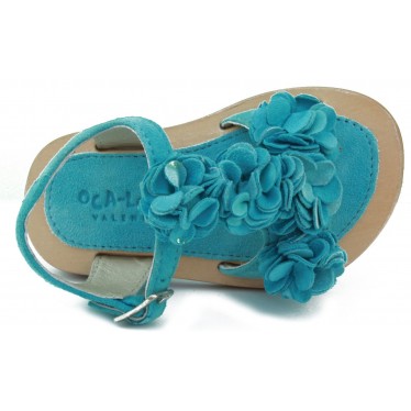 OCA LOCA baby sandal flowers  CELESTE