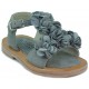 OCA LOCA baby sandal flowers  GRIS