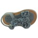 OCA LOCA baby sandal flowers  GRIS