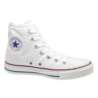 Converse canvas shoes high  BLANCO