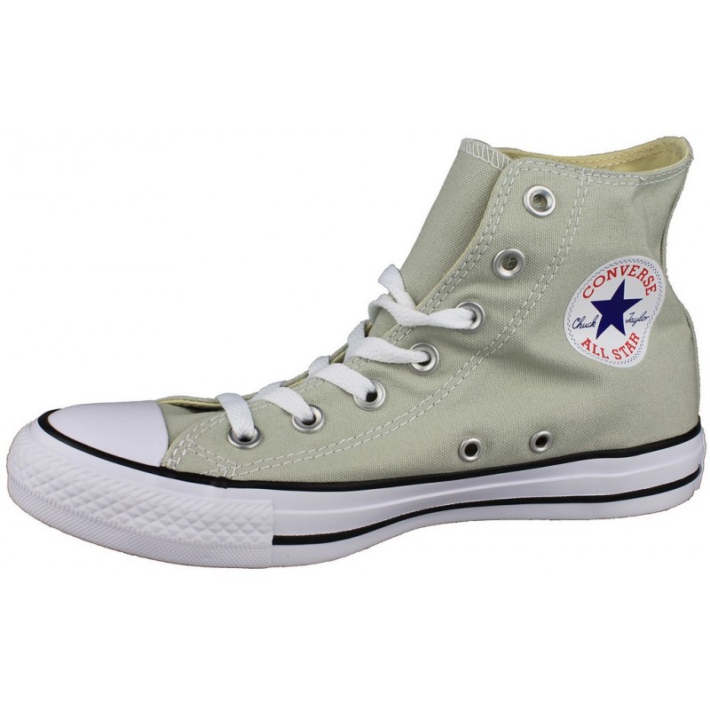 Converse canvas shoes high  GRIS CLARO