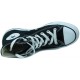 Converse canvas shoes high  NEGRO