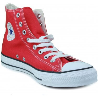 Converse canvas shoes high  ROJO