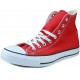 Converse canvas shoes high  ROJO